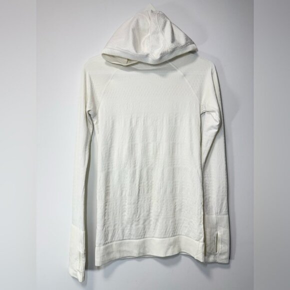Lululemon White Rest Less Hoodie - Picture 5 of 10